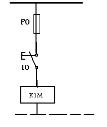 مدل مدار فرمان گیتNOT منطقی